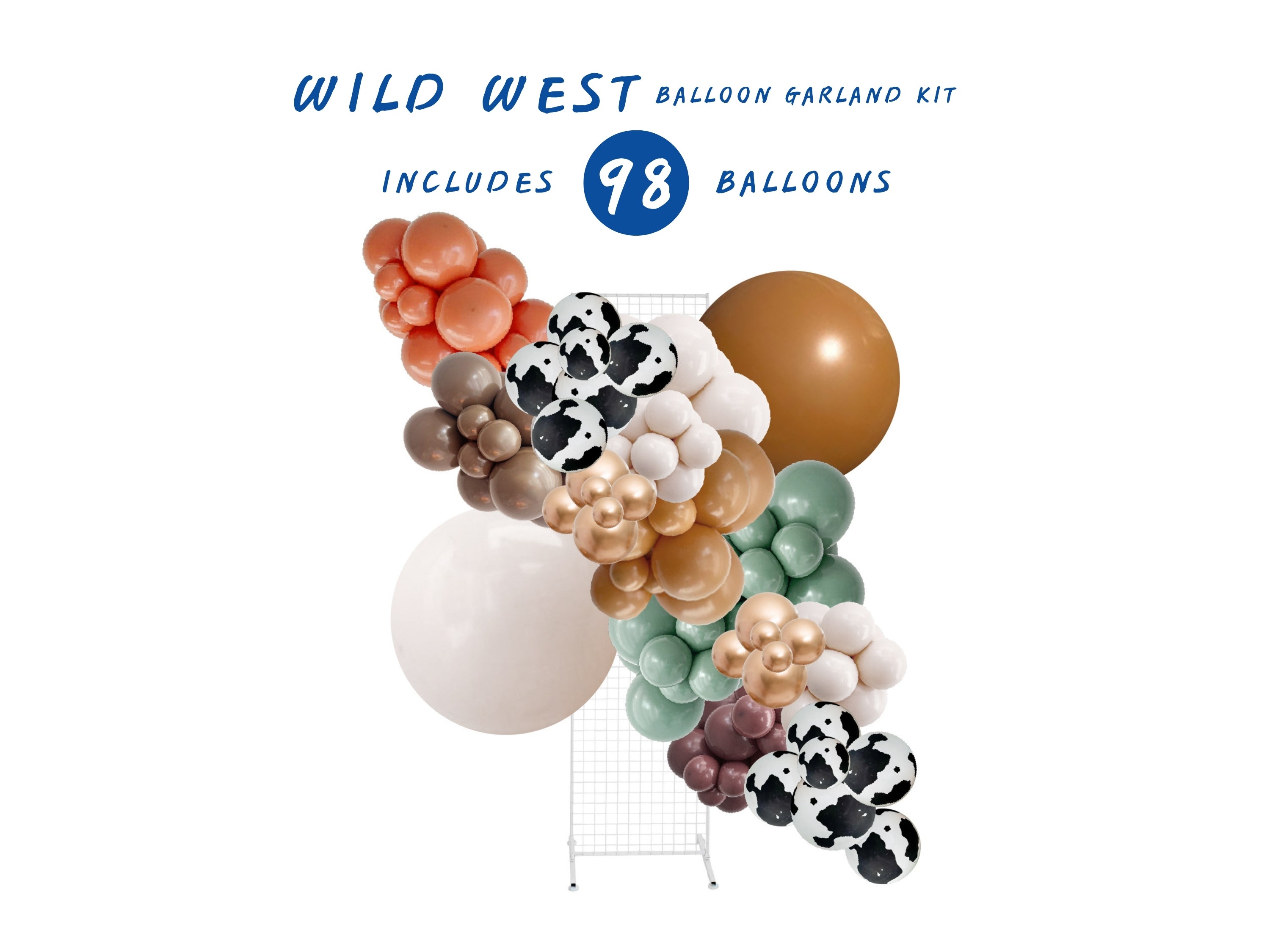 Wild West Balloon Garland Party Love Balloons