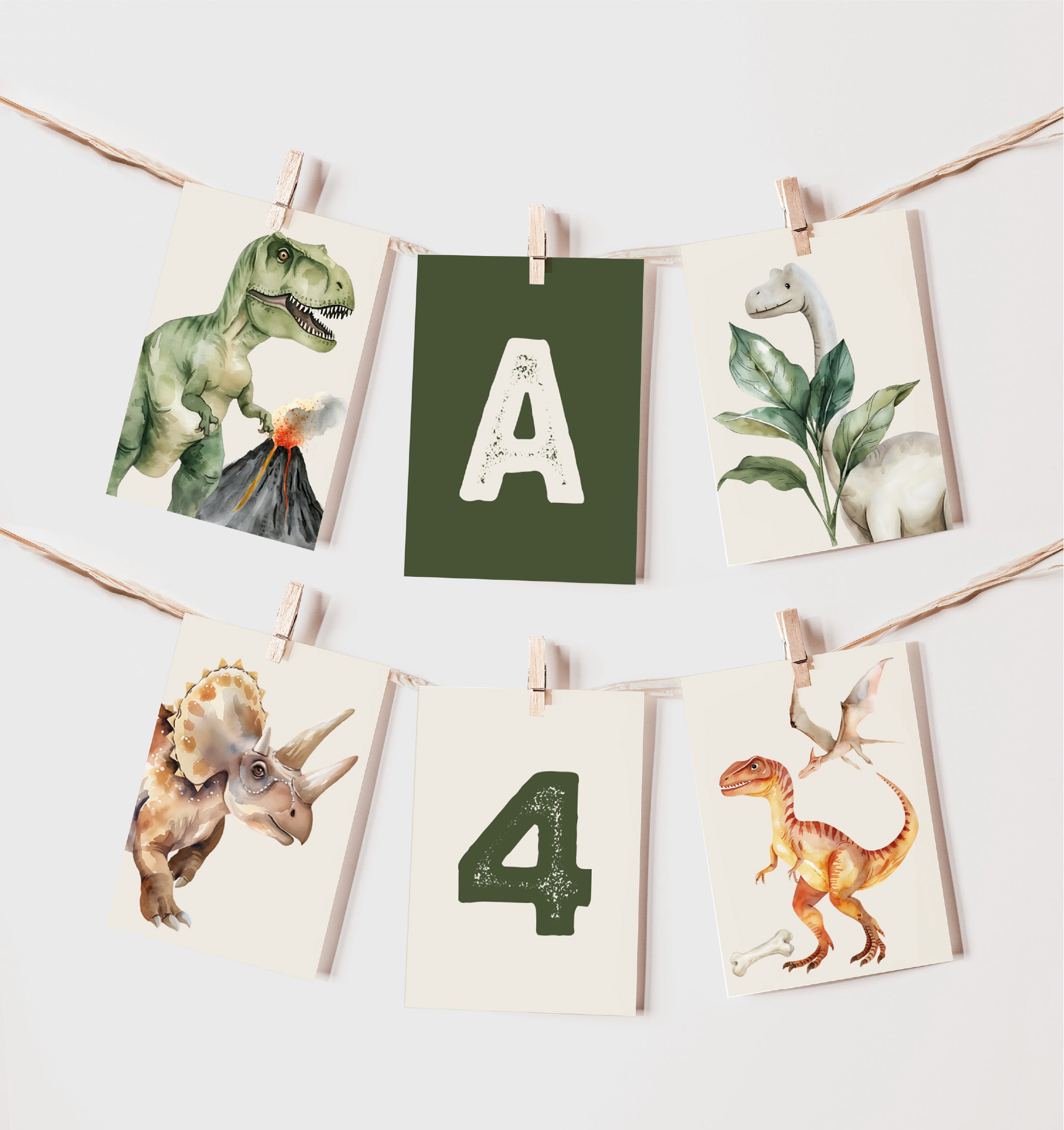 Dinosaur Party Printables Editable Instant Download 214