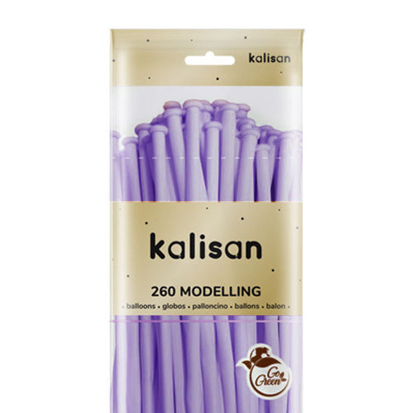 Kalisan Standard Lilac 260 Modelling Latex Balloons Kalisan