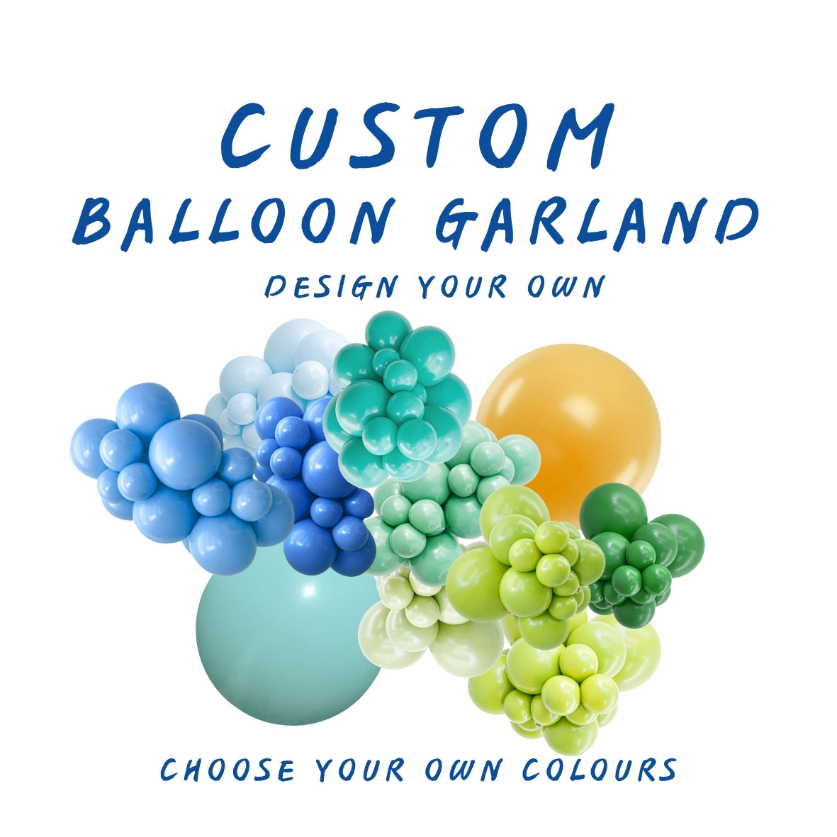 Custom DIY Balloon Garland Kit – Pick you own colours