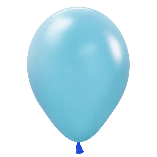 Sempertex Neon Blue Latex Balloons Sempertex