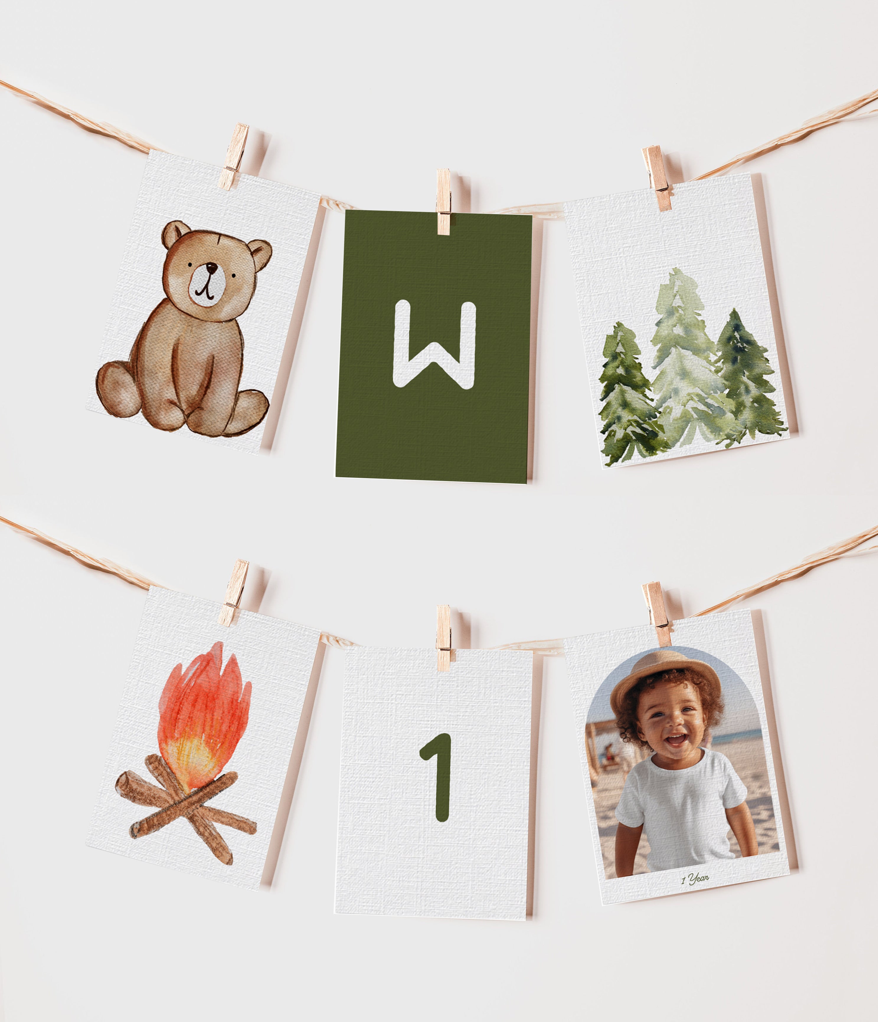 Explore Woodland Forest Party Printables Editable Instant Download 612