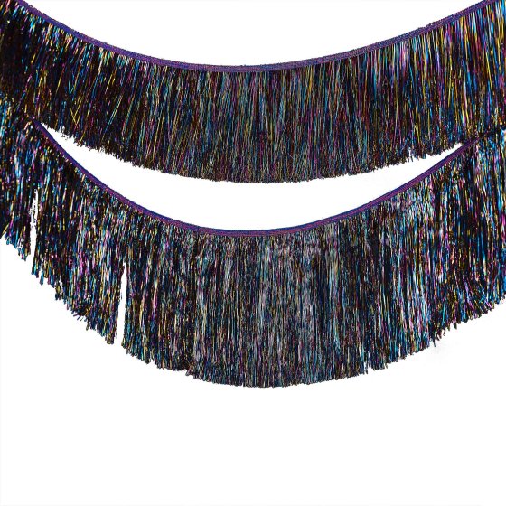 Merry & Bright Tinsel Garland Decoration Ginger Ray
