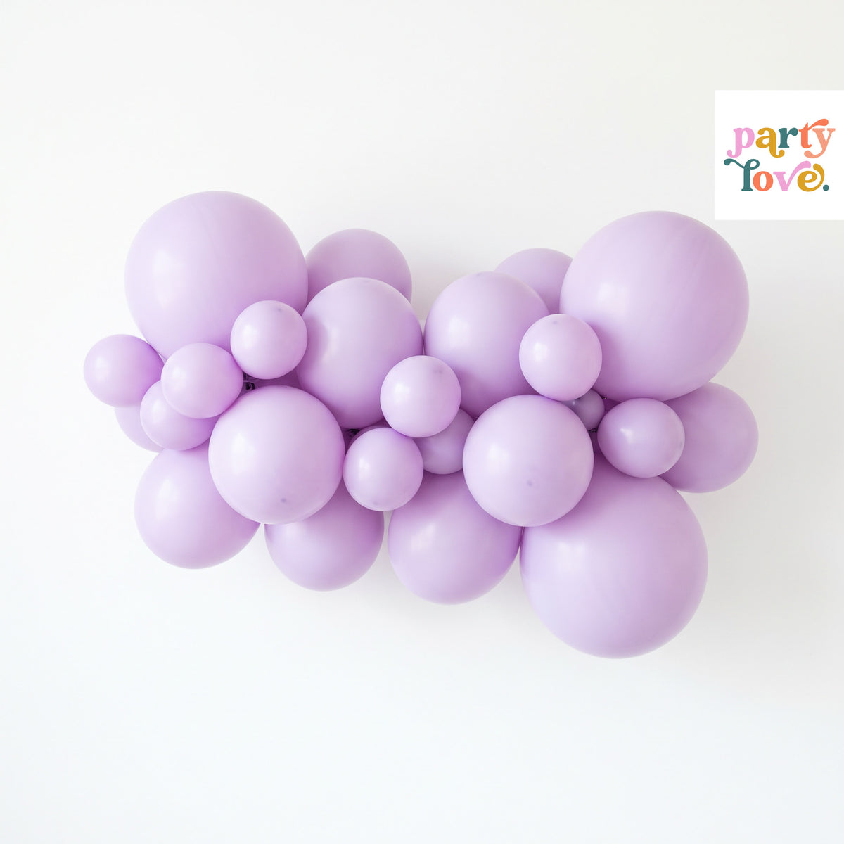 Anagram Pastel Lavender Latex Balloons