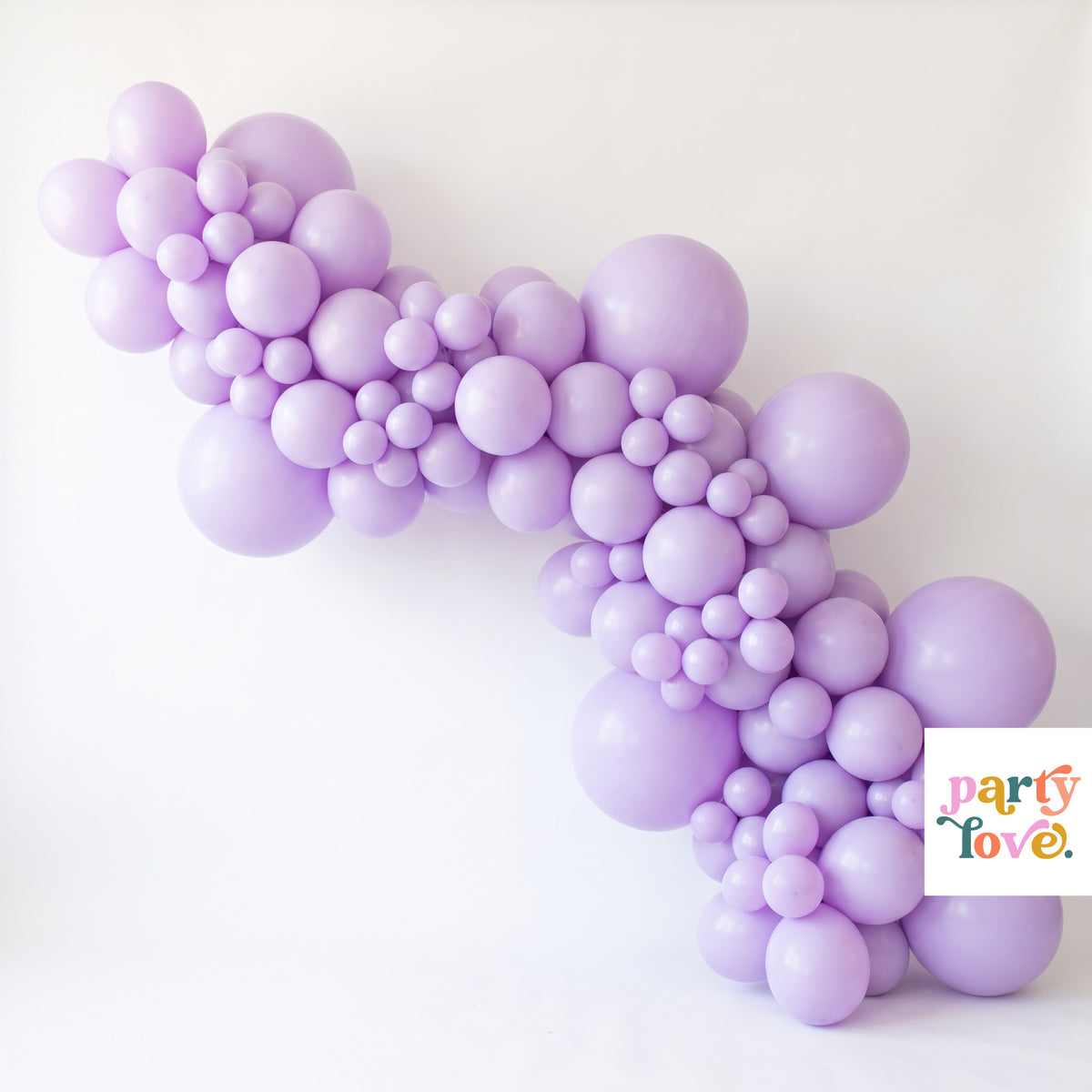 Anagram Pastel Lavender Latex Balloons