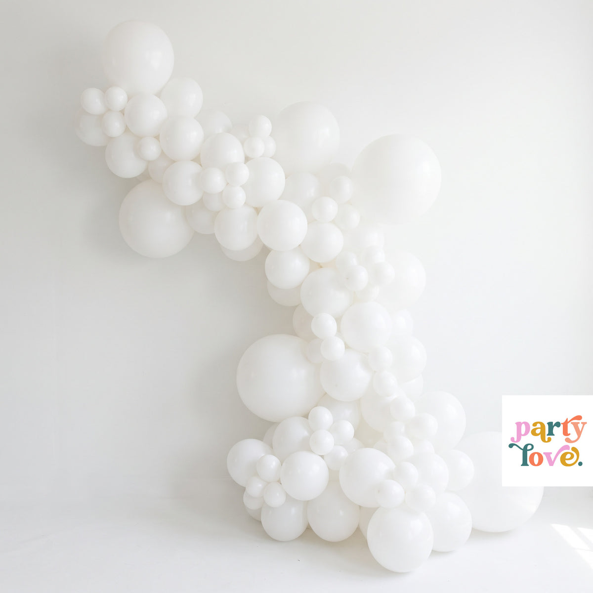 Anagram White Latex Balloons