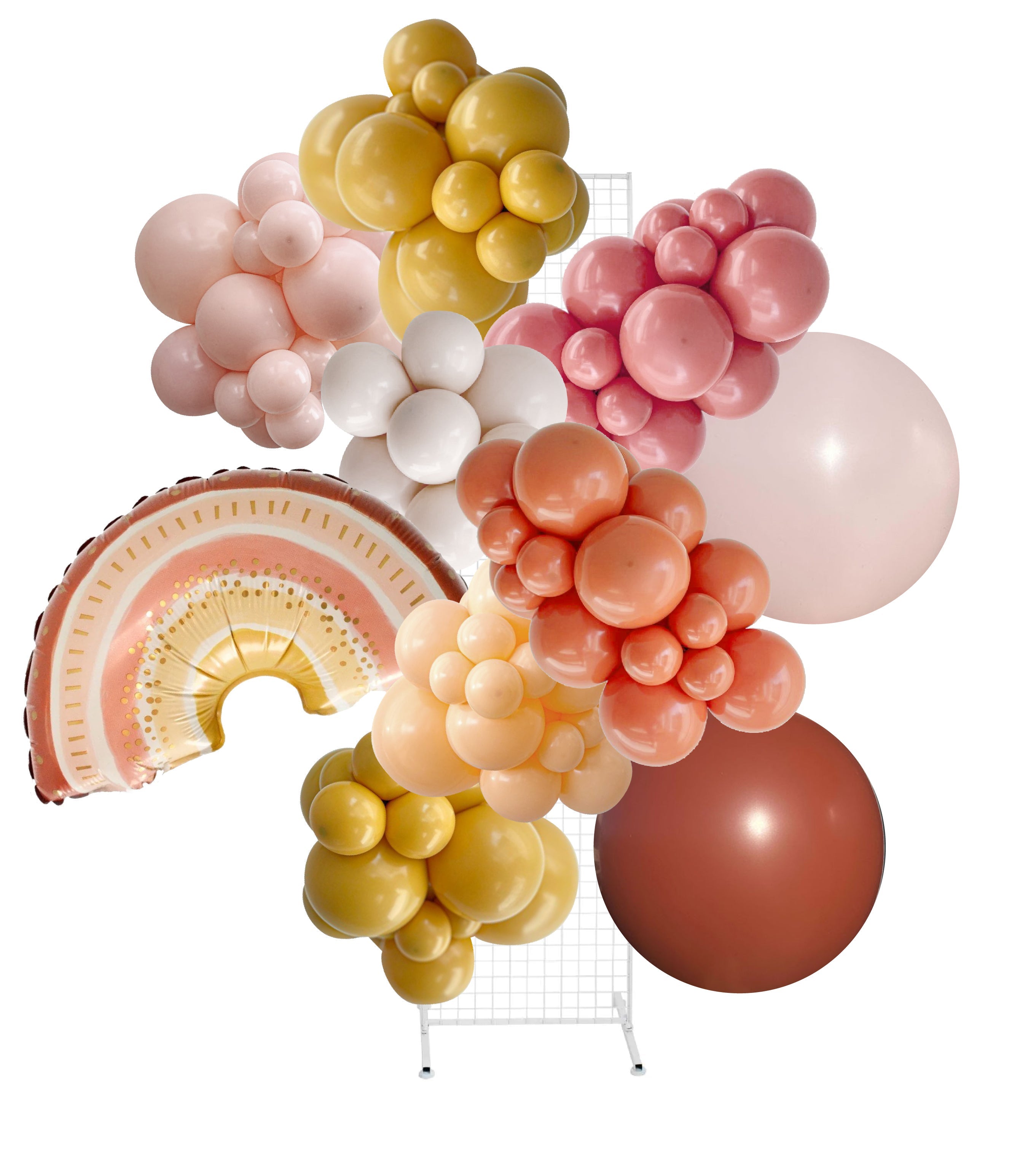 Boho Rainbow Balloon Garland Kit Party Love Balloons
