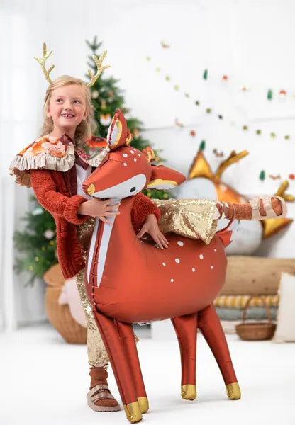 Christmas Deer Foil balloon 80x105cm Party Deco