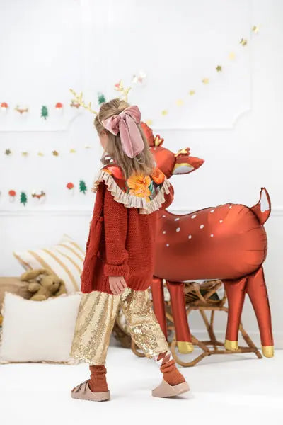 Christmas Deer Foil balloon 80x105cm Party Deco