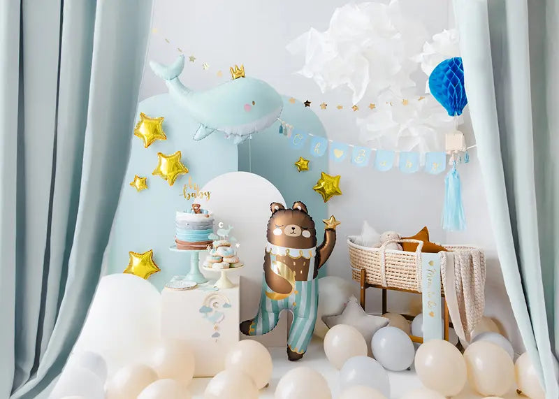 Dancing Bear Foil Balloon 104cm Party Deco