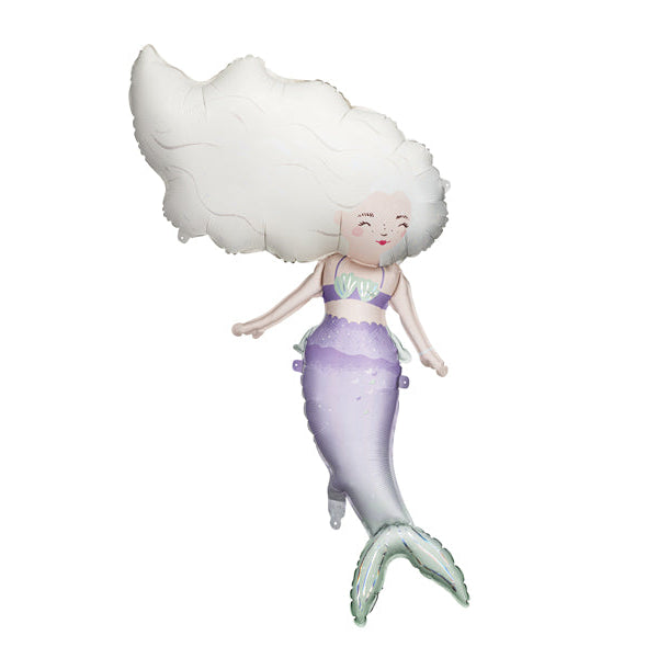 Mermaid Foil Balloon 72cm Party Deco