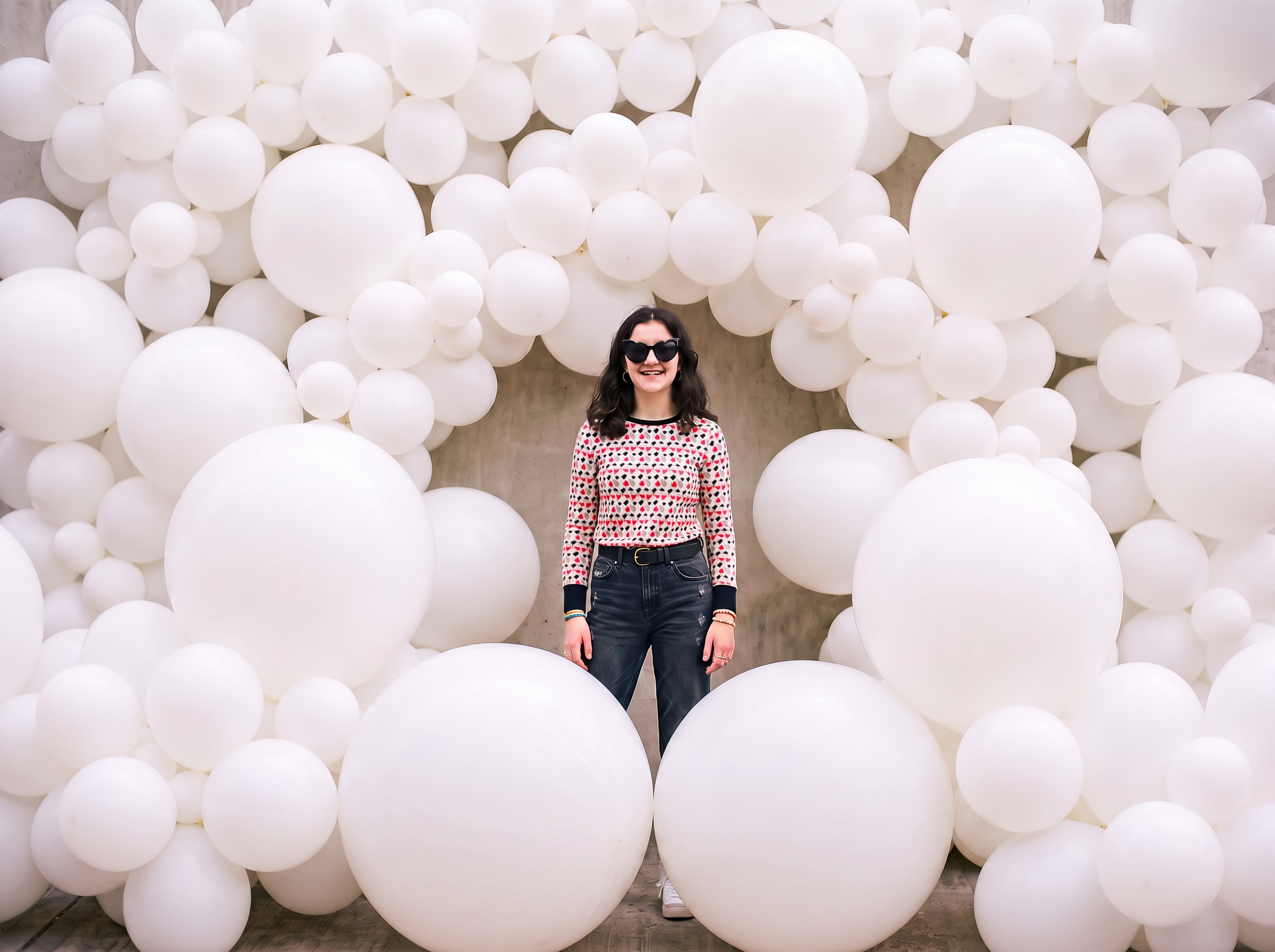 Sempertex White 005 Jumbo Latex Balloons