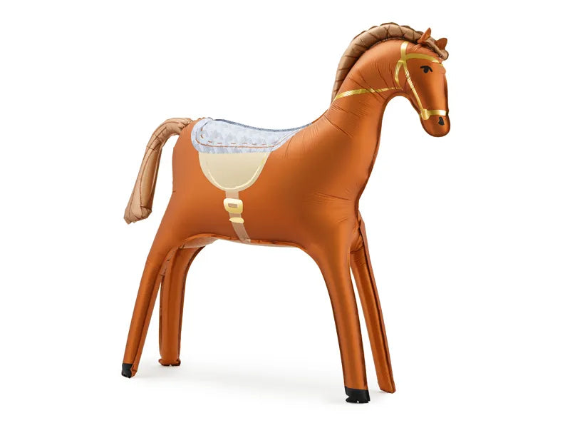 Standing Horse Foil Balloon 112cm Party Deco