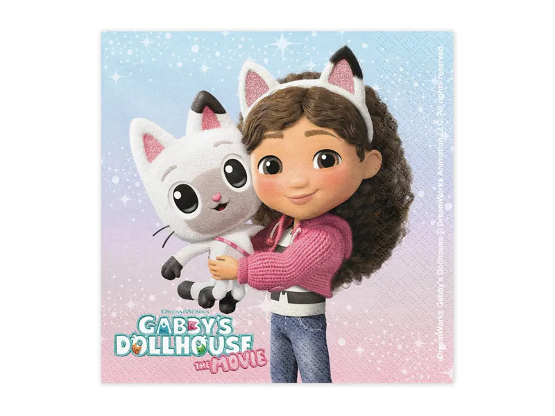 Gabby's Dollhouse napkins