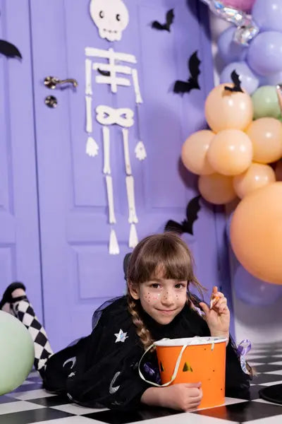 Hanging Halloween Skeleton decoration, 110 cm Party Deco
