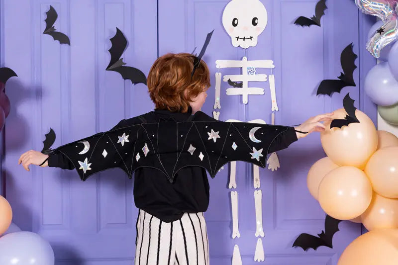Hanging Halloween Skeleton decoration, 110 cm Party Deco