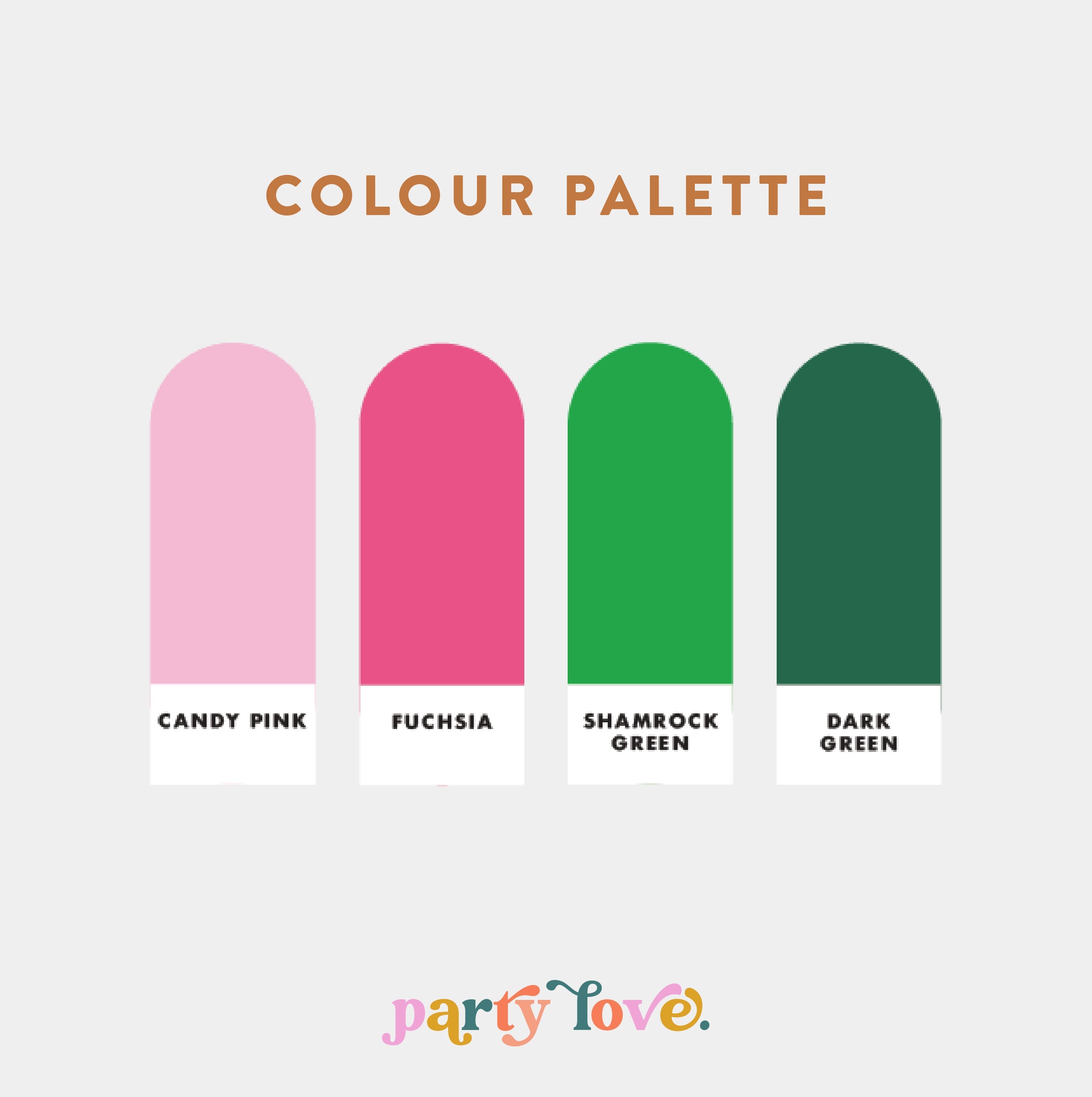 Hydrangea – Pink Green Balloon Garland Kit Party Love Balloons