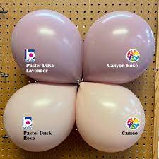 Sempertex Pastel Dusk Rose Latex Balloons Sempertex