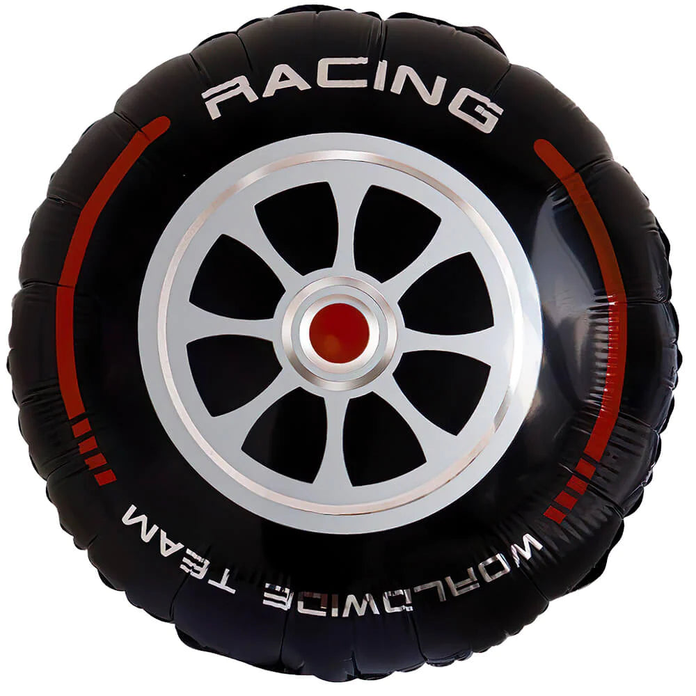 Racing Tyres 45cm Foil Balloon Party Love