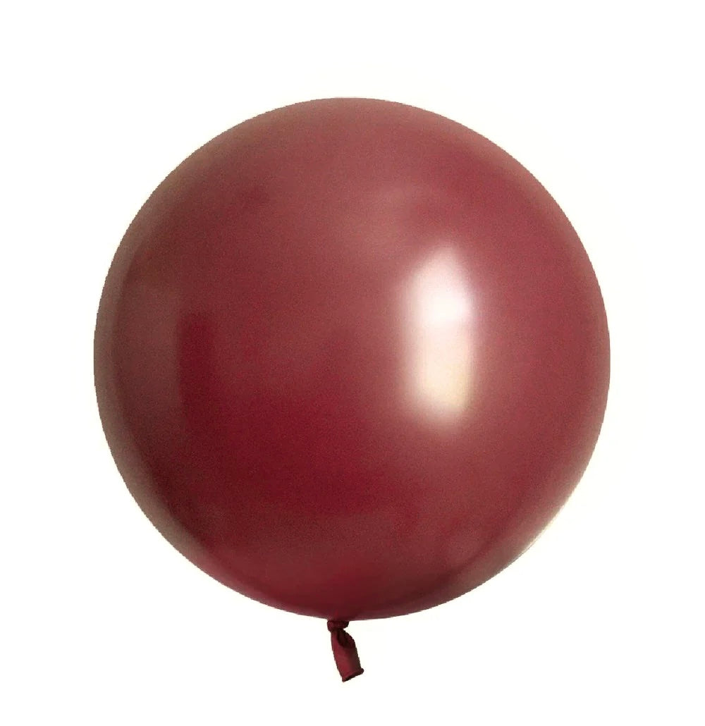 Tuftex Samba Burgundy Latex Balloons Tuftex