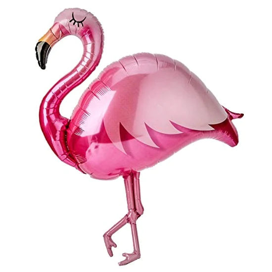 Foil Pink Flamingo Balloon 117cm Qualatex