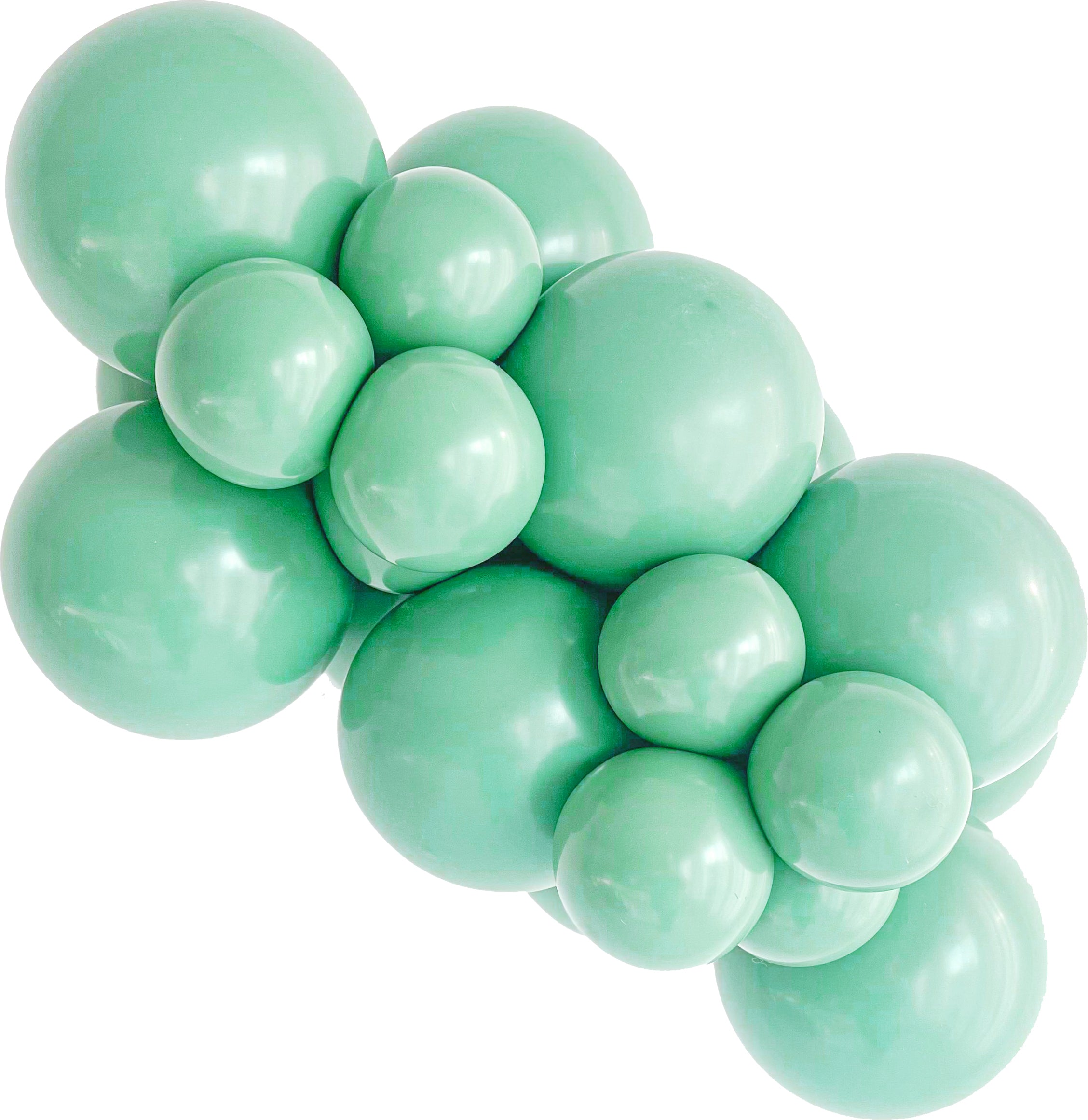 Kalisan Sea Green Latex Balloons