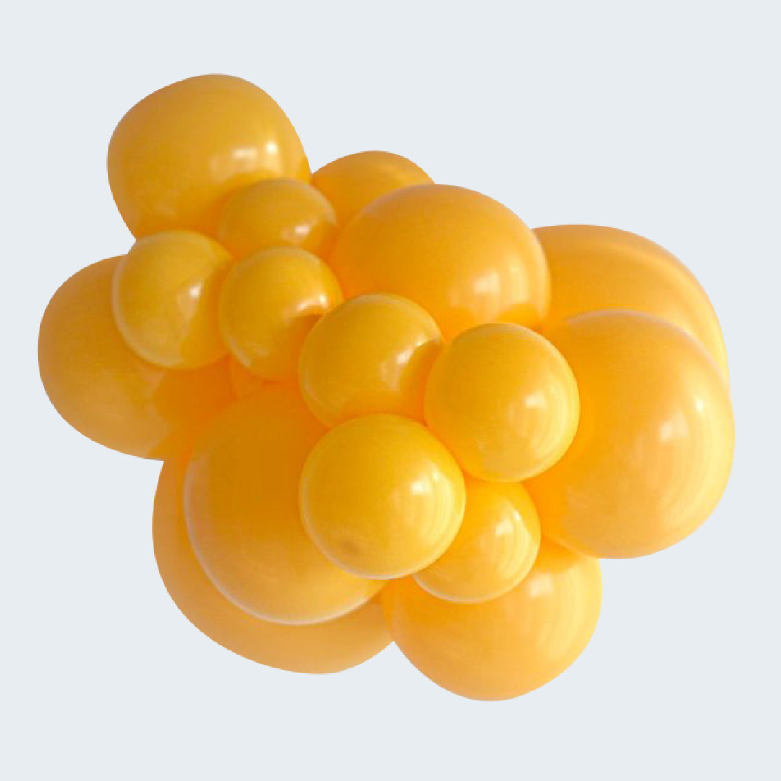Kalisan Amber Yellow Latex Balloons Kalisan