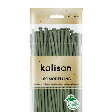 Kalisan Latex Eucalyptus 100/260M Modelling Balloons Kalisan