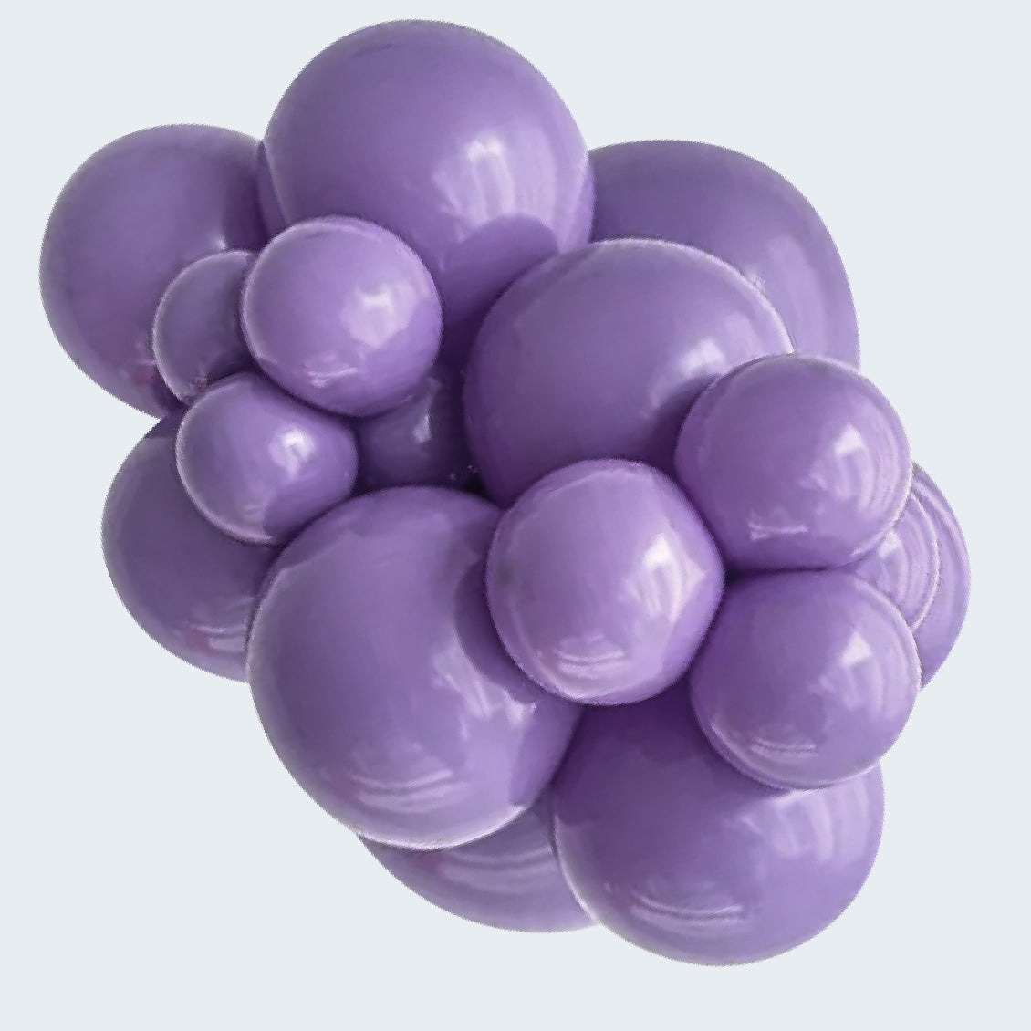 Kalisan Retro Lavender Purple Latex Balloons Kalisan