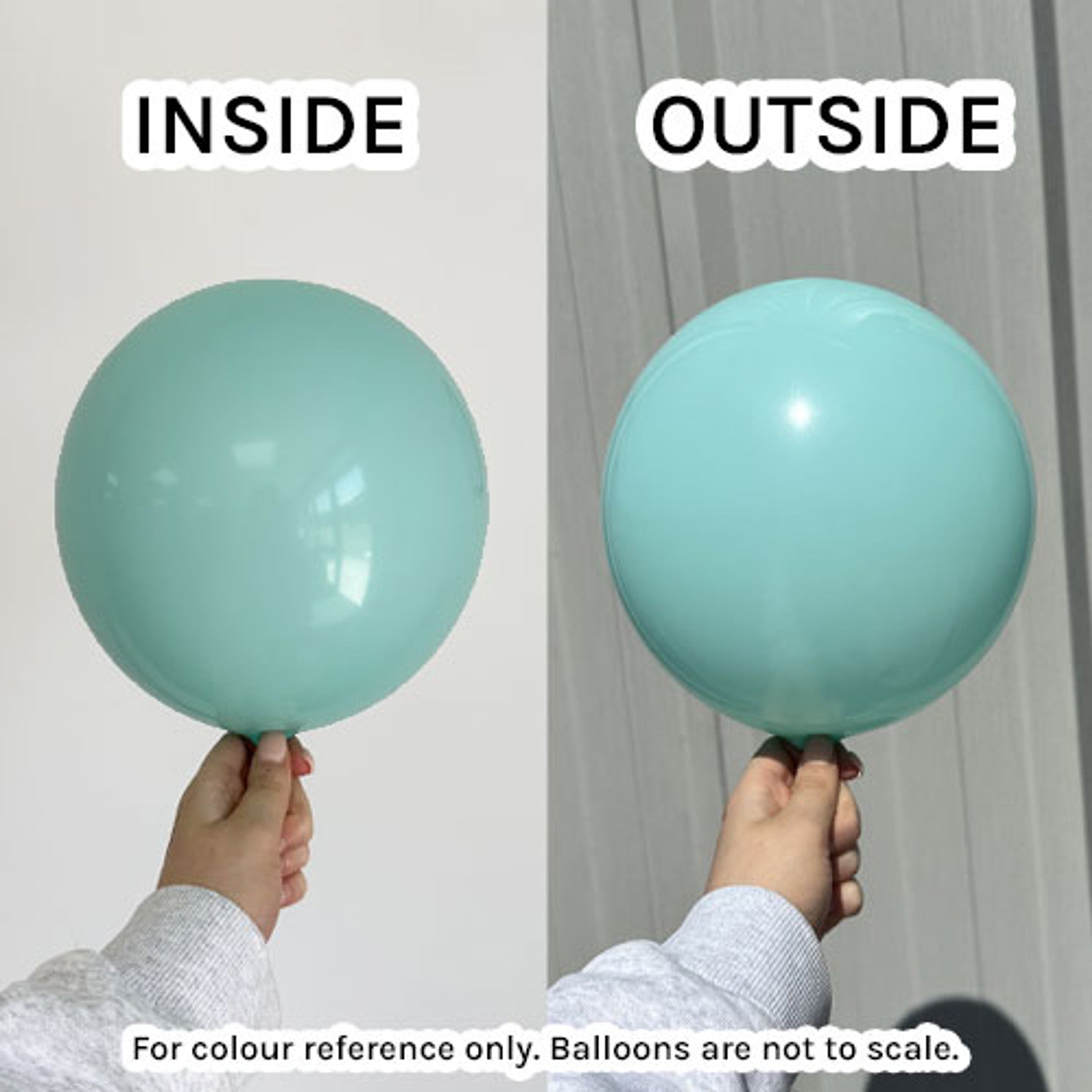 Kalisan Sea Green Latex Balloons