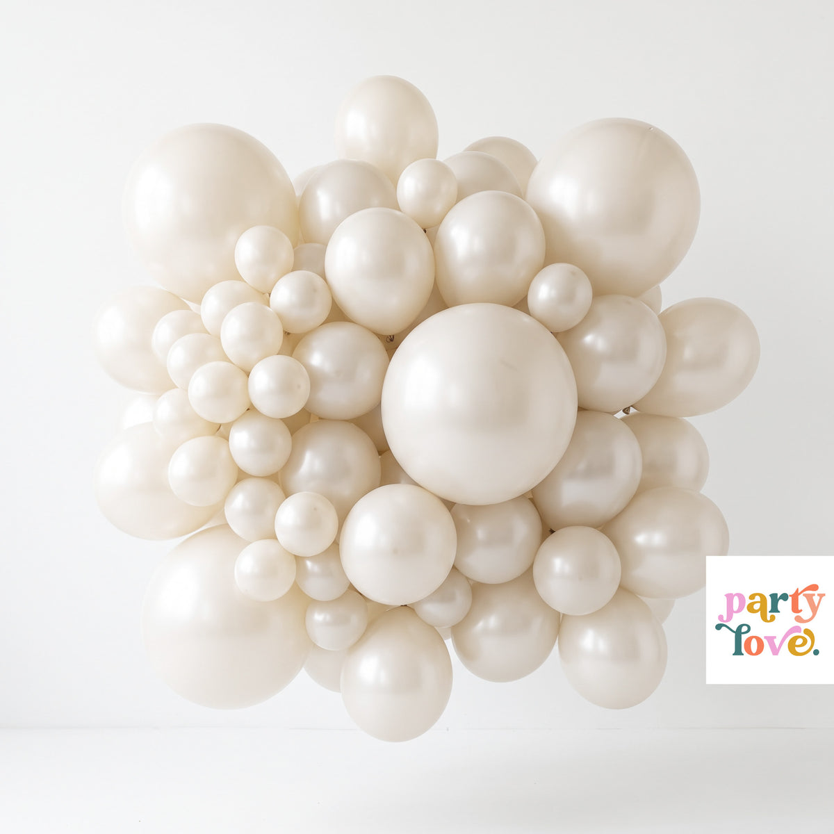 Sempertex Silk Oyster White 806 Latex Balloons
