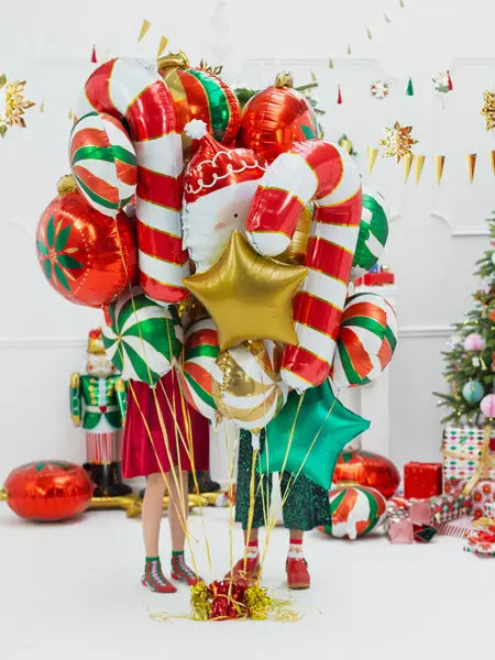 Party Deco Christmas Foil Balloon 45cm (18") Christmas Bauble Balloon Party Deco