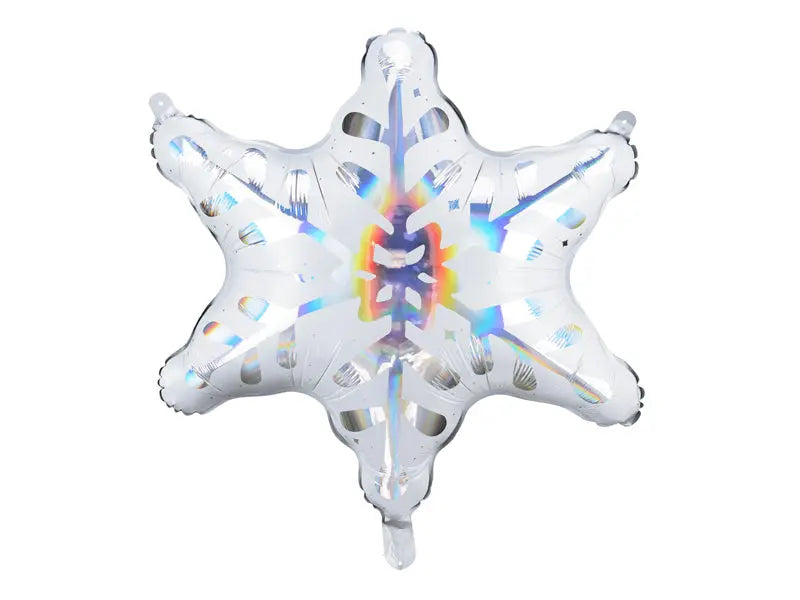 Party Deco Foil Balloon Snowflake (55cm x 57cm) Party Deco