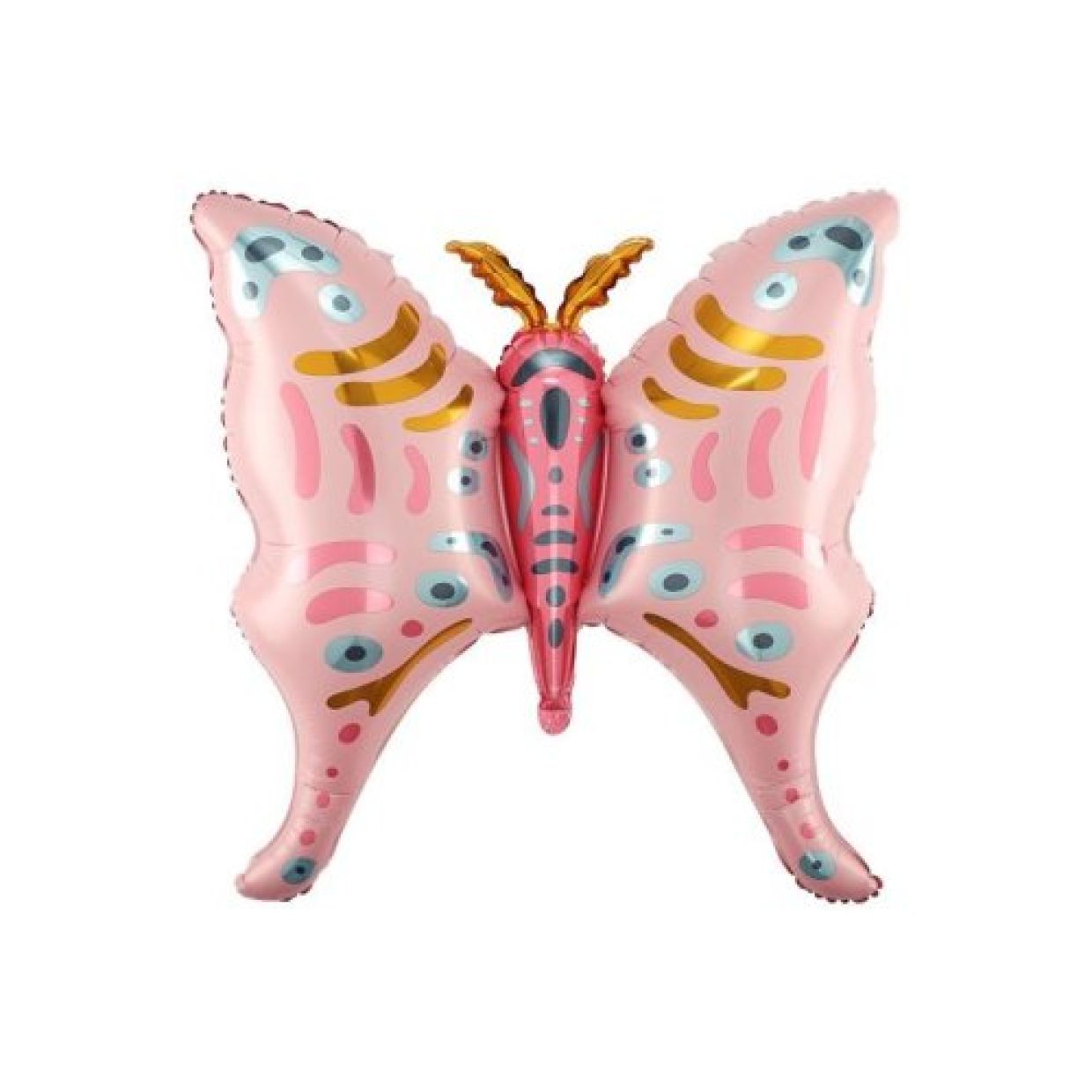 Pink Butterfly Foil Balloon Decrotex