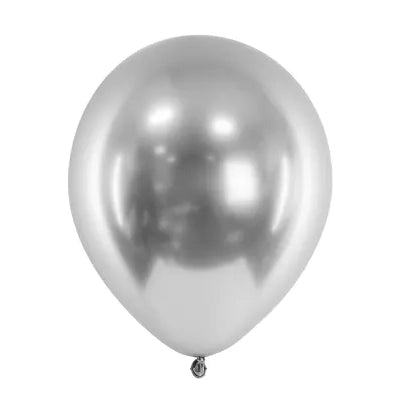 Sempertex Reflex Silver 981 Chrome Latex Balloons