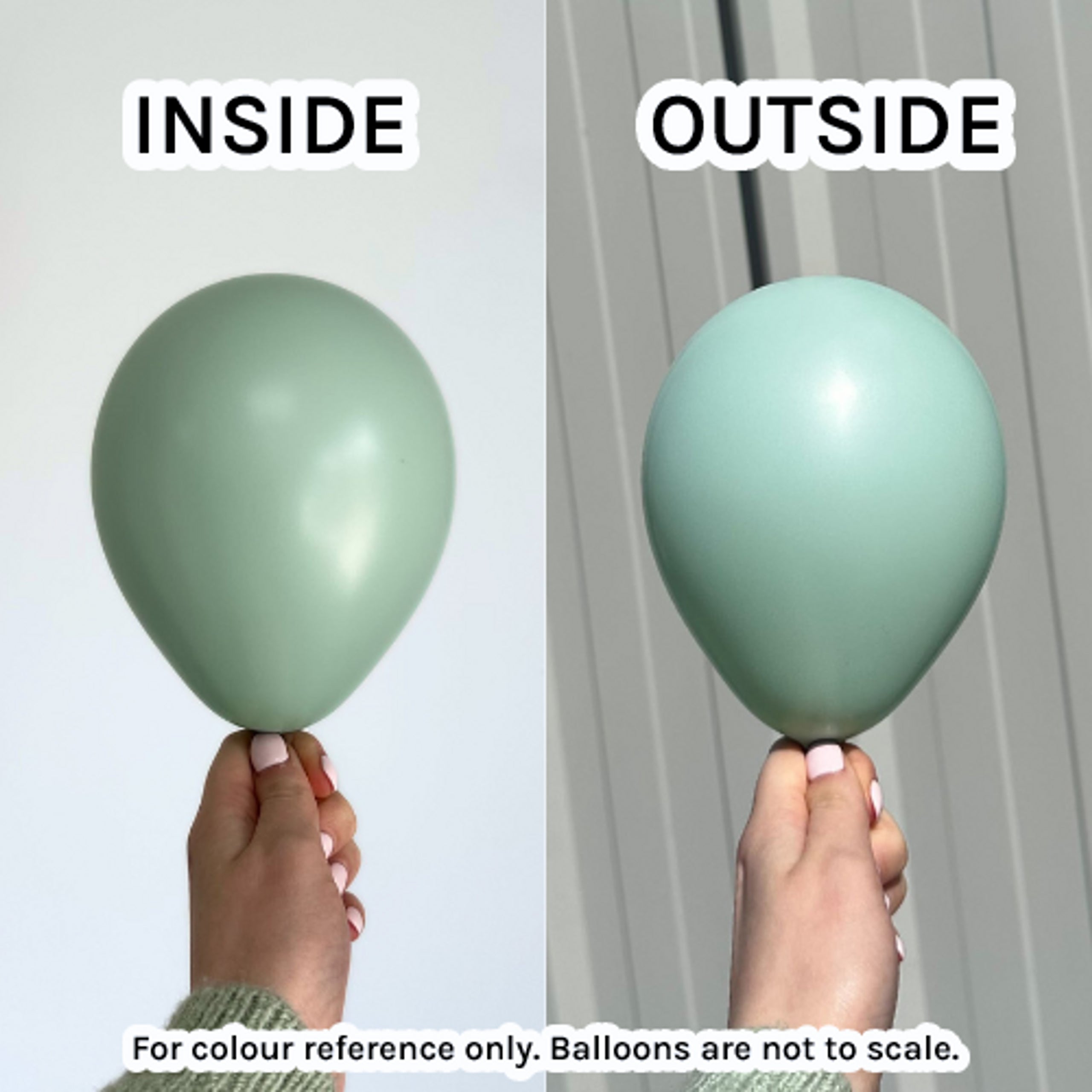 Sempertex Dusk Green Tea 126 Latex Balloons Sempertex