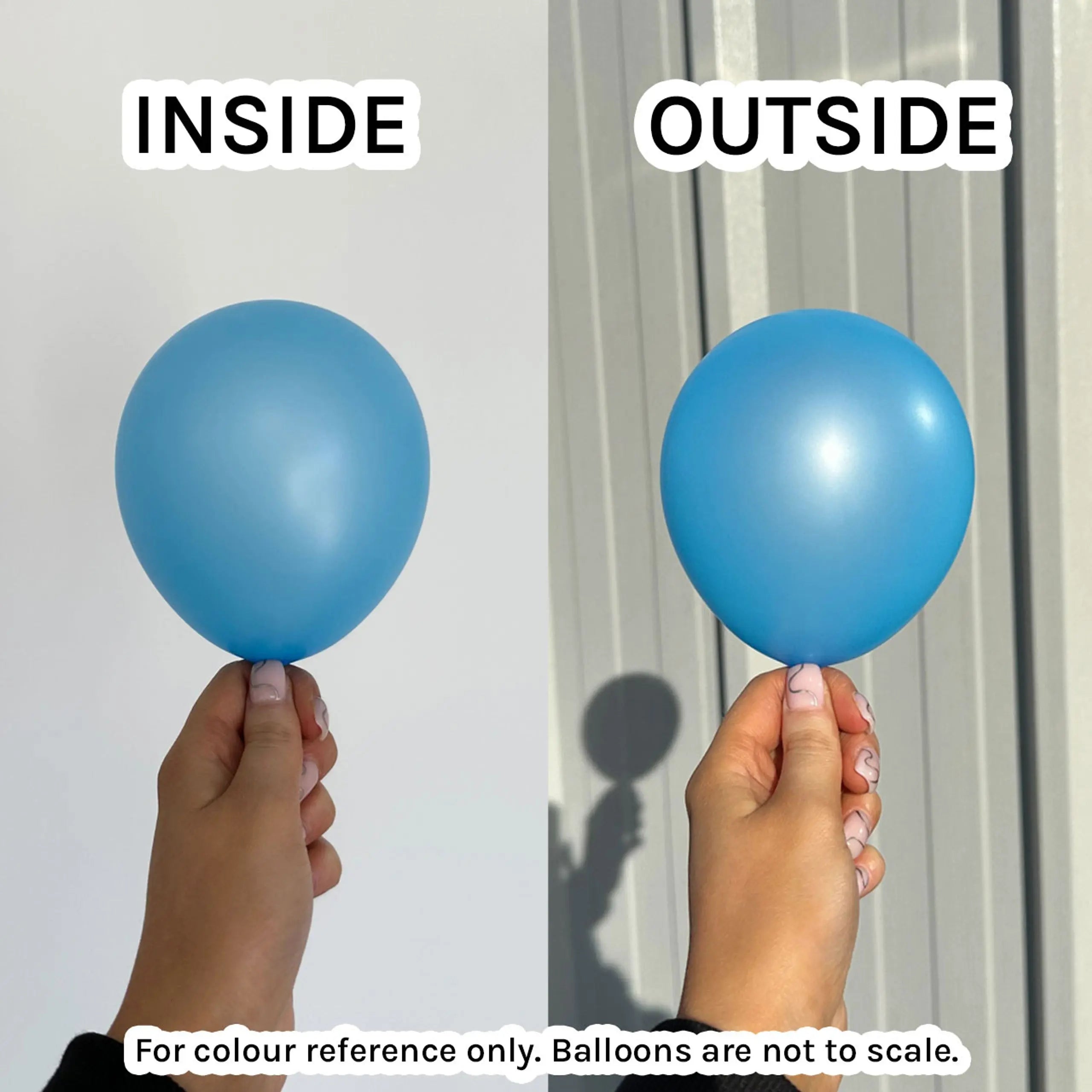 Sempertex Neon Blue Latex Balloons Sempertex