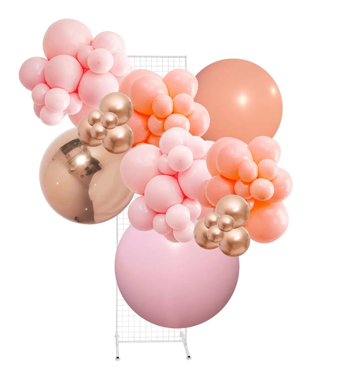 Sorbet – Pink Rose Gold Balloon Garland Kit Party Love Balloons