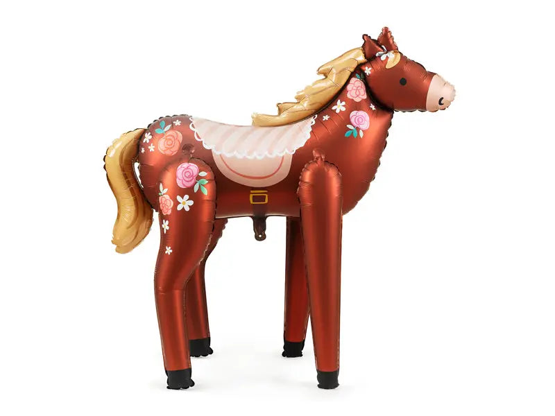 Standing Horse foil balloon, 110 x 126 cm Party Deco