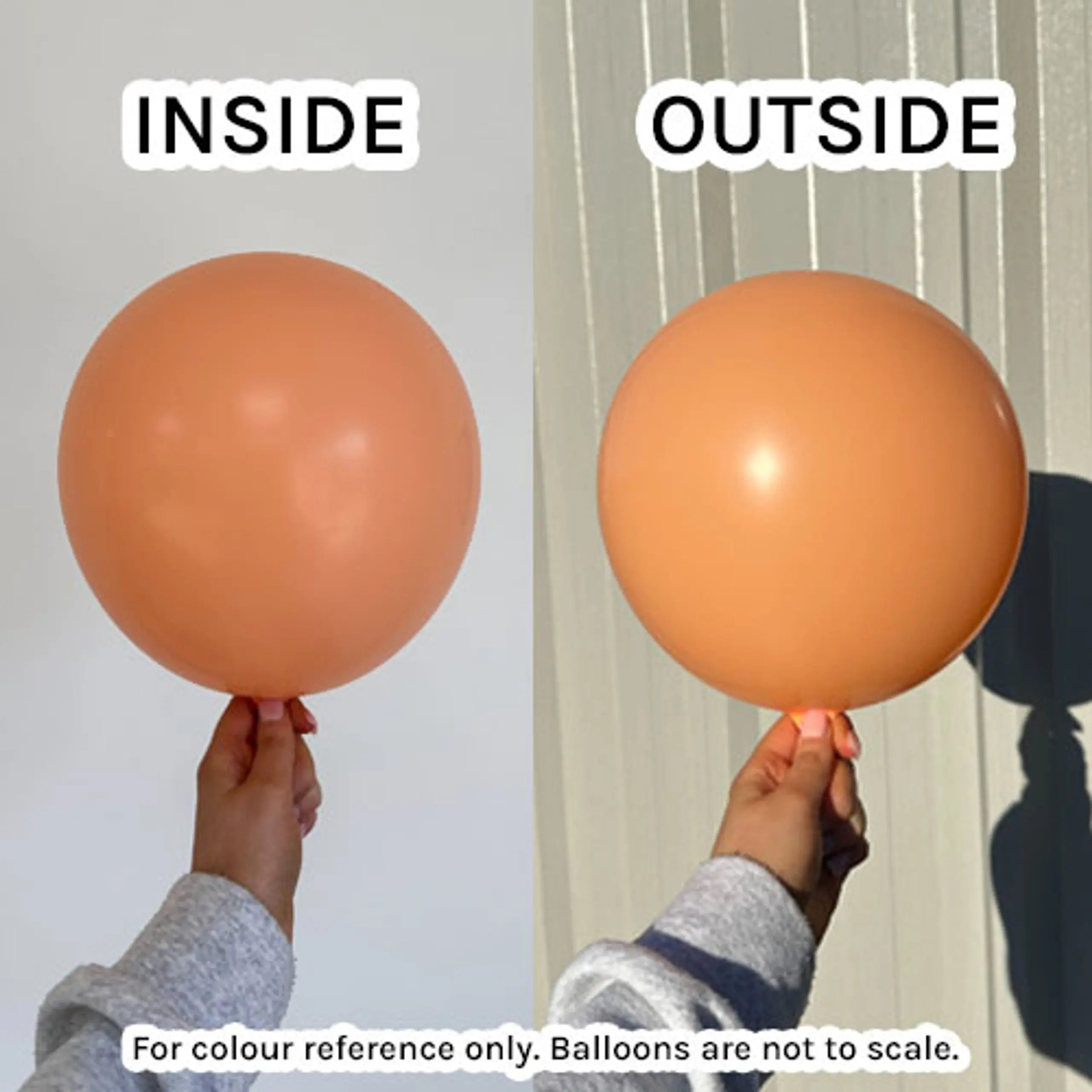 Tuftex Cheeky Pastel Orange Peach Tuftex Latex Balloons Tuftex