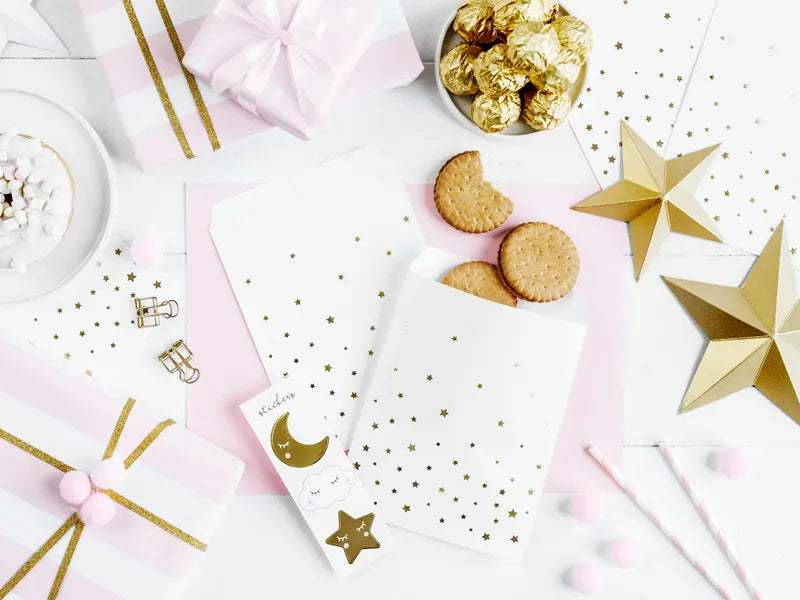 Little Gold Star Candy Treat Bags