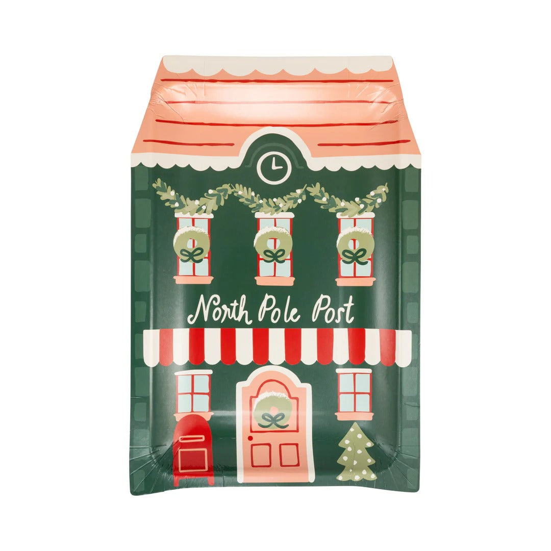 Christmas North Pole Party Plates