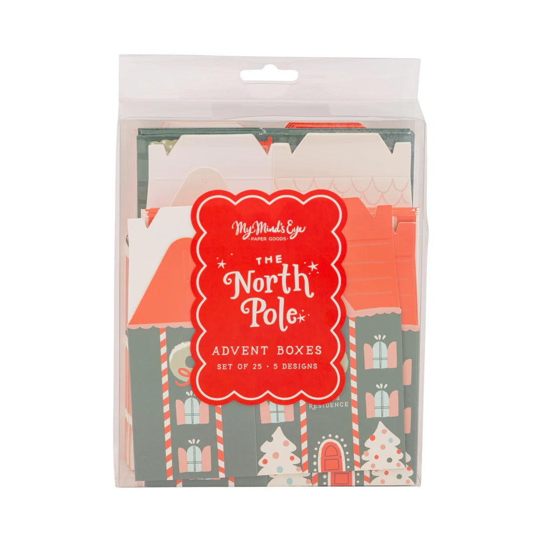 Christmas North Pole Advent Treat Boxes