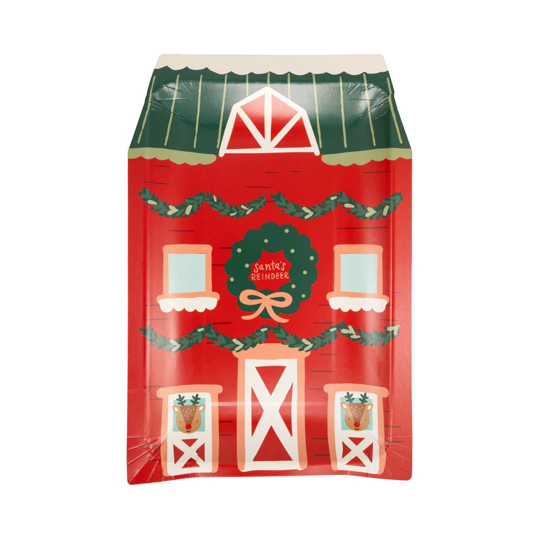 Christmas North Pole Party Plates