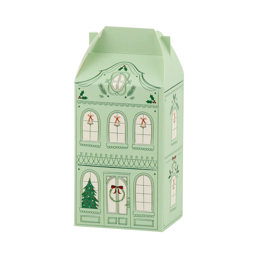 Christmas Village Advent Treat Boxes