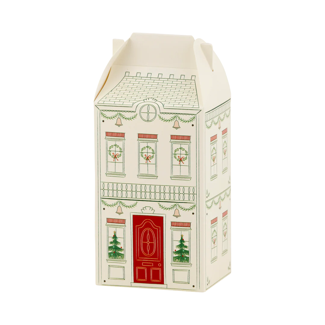 Christmas Village Advent Treat Boxes