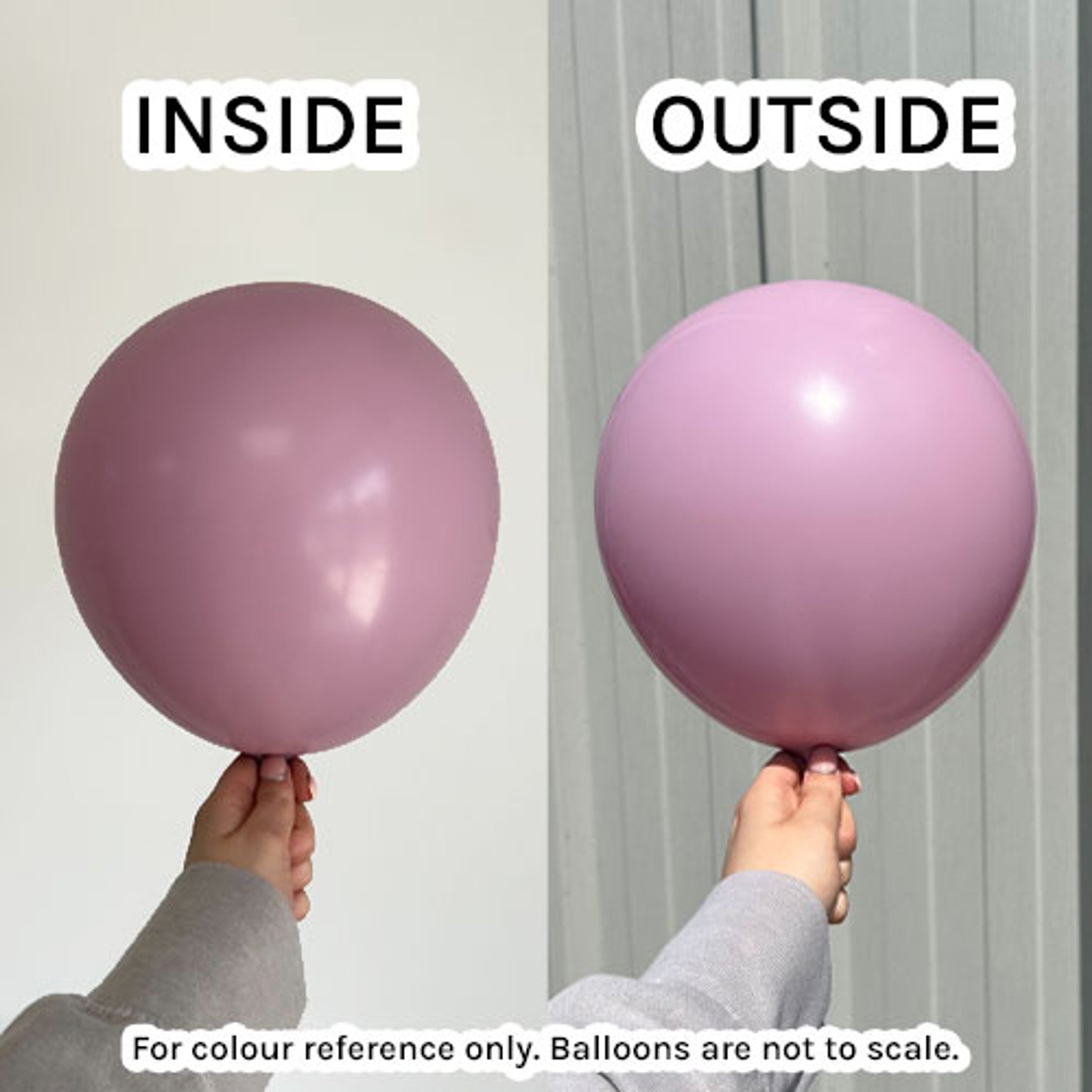 Kalisan Dusty Rose Latex Balloons Kalisan