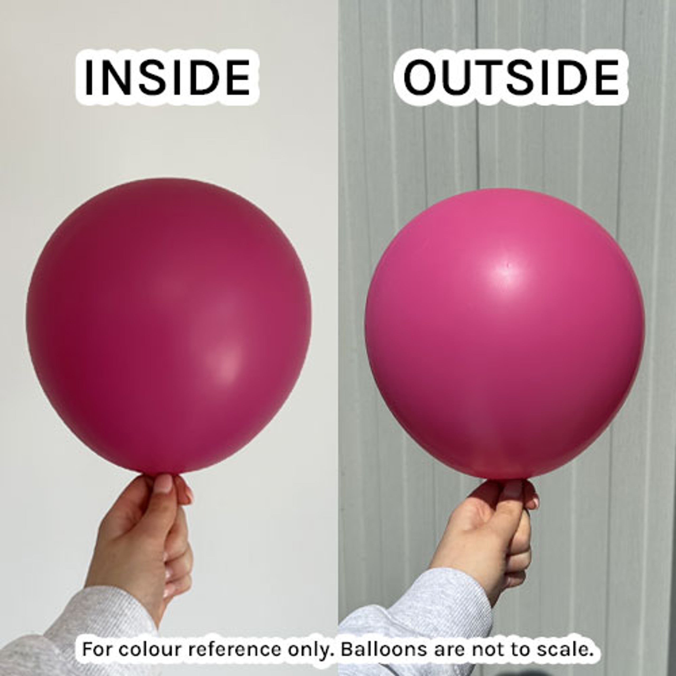 Kalisan Fuchsia Hot Pink Balloons Kalisan Latex Balloons Kalisan