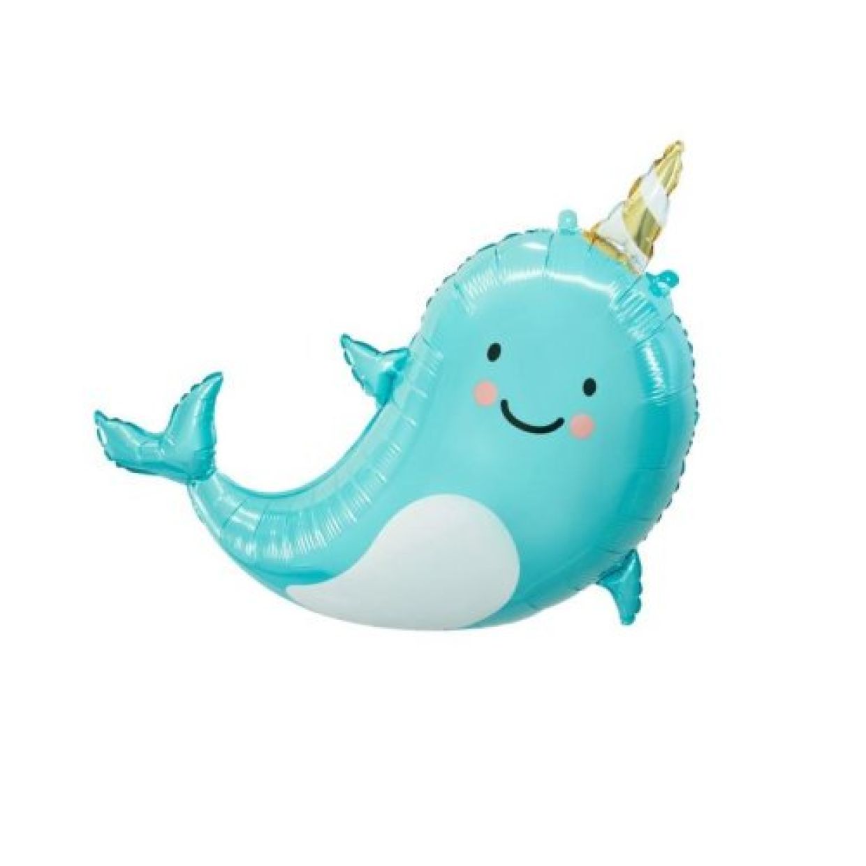 Narwhal Under the Sea Foil Balloon Decrotex