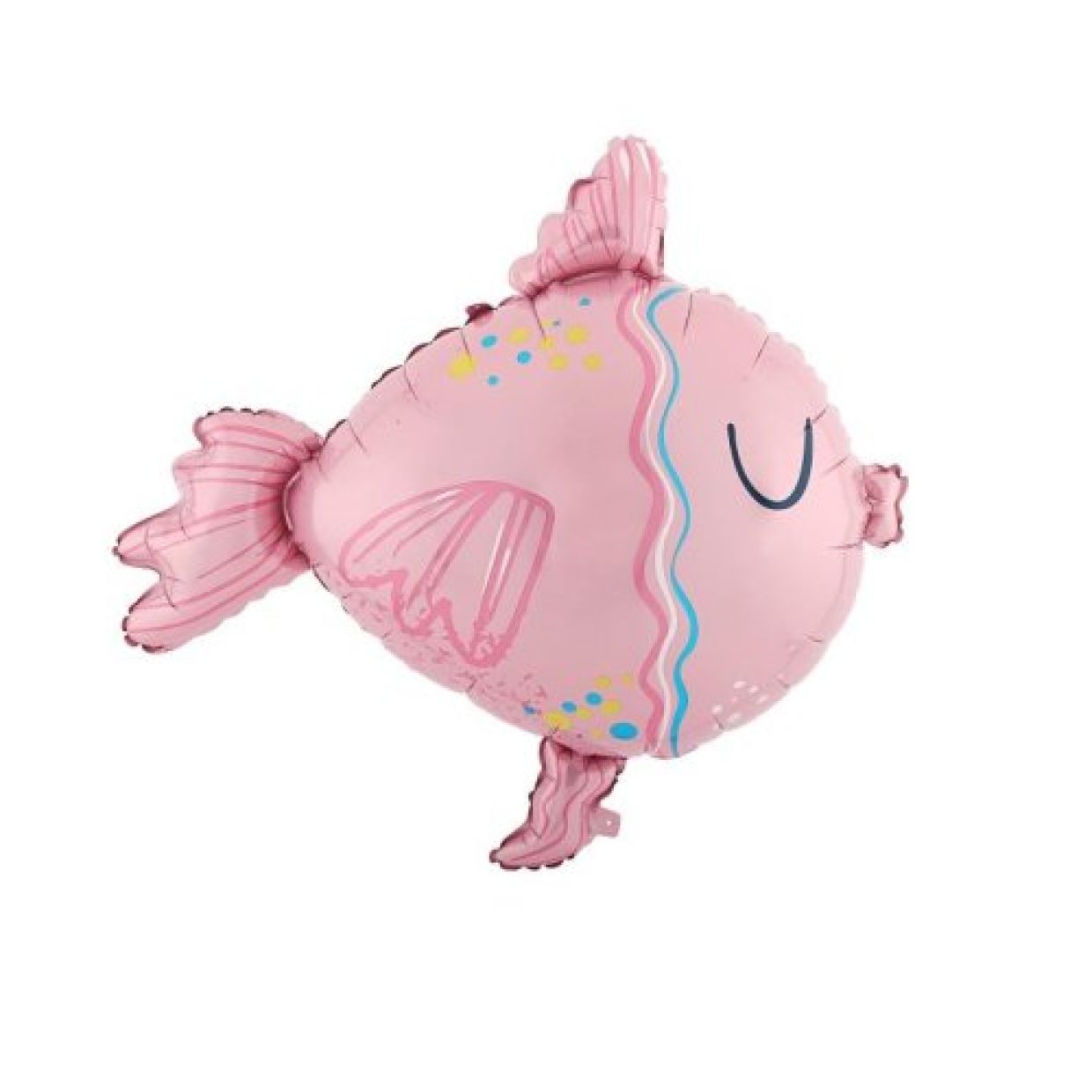 Pink Fish Under the Sea Foil Balloon Decrotex